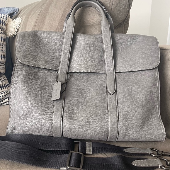 Coach Bags Coach Grey Laptop Bag Poshmark